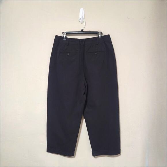Free People Black Needed Breaking Trouser,  12, Cuffed, Wide-leg, Mid-Rise - Picture 5 of 12